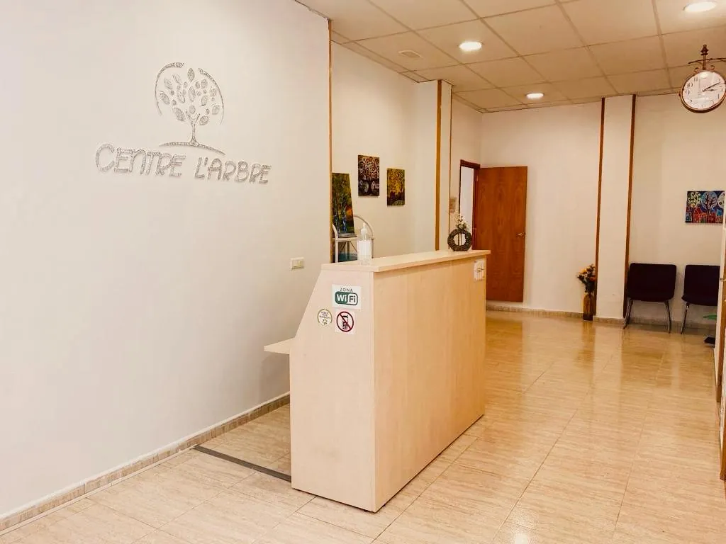 Recepción del Centre l’Arbre, centro de psicología en Mollet del Vallès